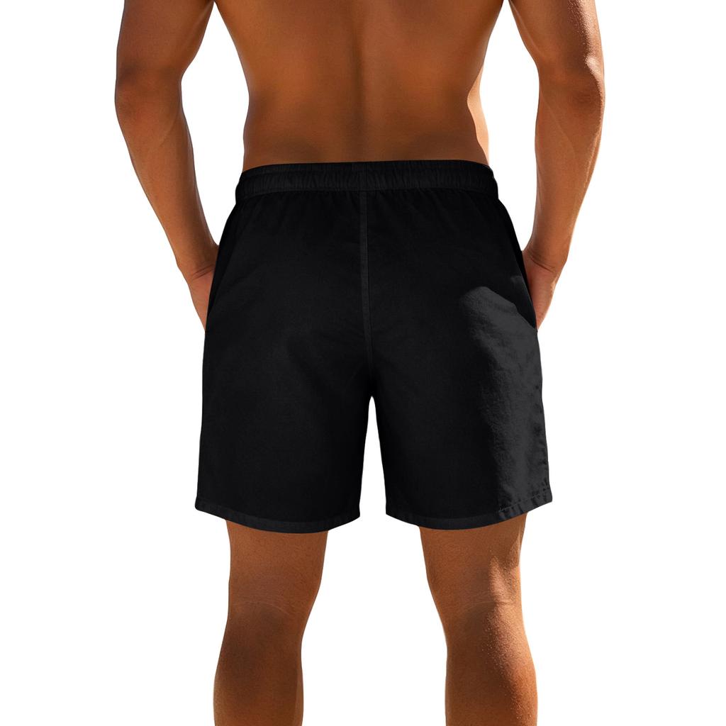 Men’s Printed Casual Athletic Shorts with Adjustable Drawstring Waist Relaxed Fit Lightweight Shorts for Daily Wear and Sports Activities