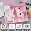 Bouquet Of Roses Soap Flower Gift Box Valentine'S Day Gift Fireless Aromatherapy Set For Girlfriend