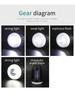Electric Mosquito Killer Lamp UV Light Bug Zapper Trap Solar Charging Rechargeable Summer Fly Swatter Insect Killer Light