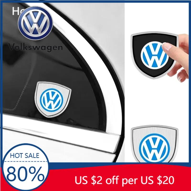 Pentru VW Volkswagen Jetta MK5 Golf 1 BUC 3D Emblema Metalică Auto Portbagaj Spate Geam Lateral Sticker Caroserie Pentru Volkswagen VW Golf 4 7 MK3 4 7