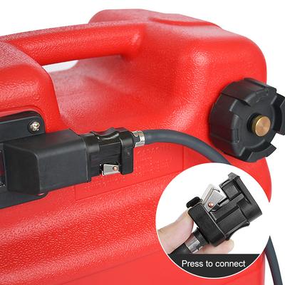 300cm Bootskraftstoffleitung mit Handpumpe Anschlüssen Bootsmotor Kraftstoffschlauch Kraftstoffleitungsbaugruppe Kompatibel mit Außenbordmotoren