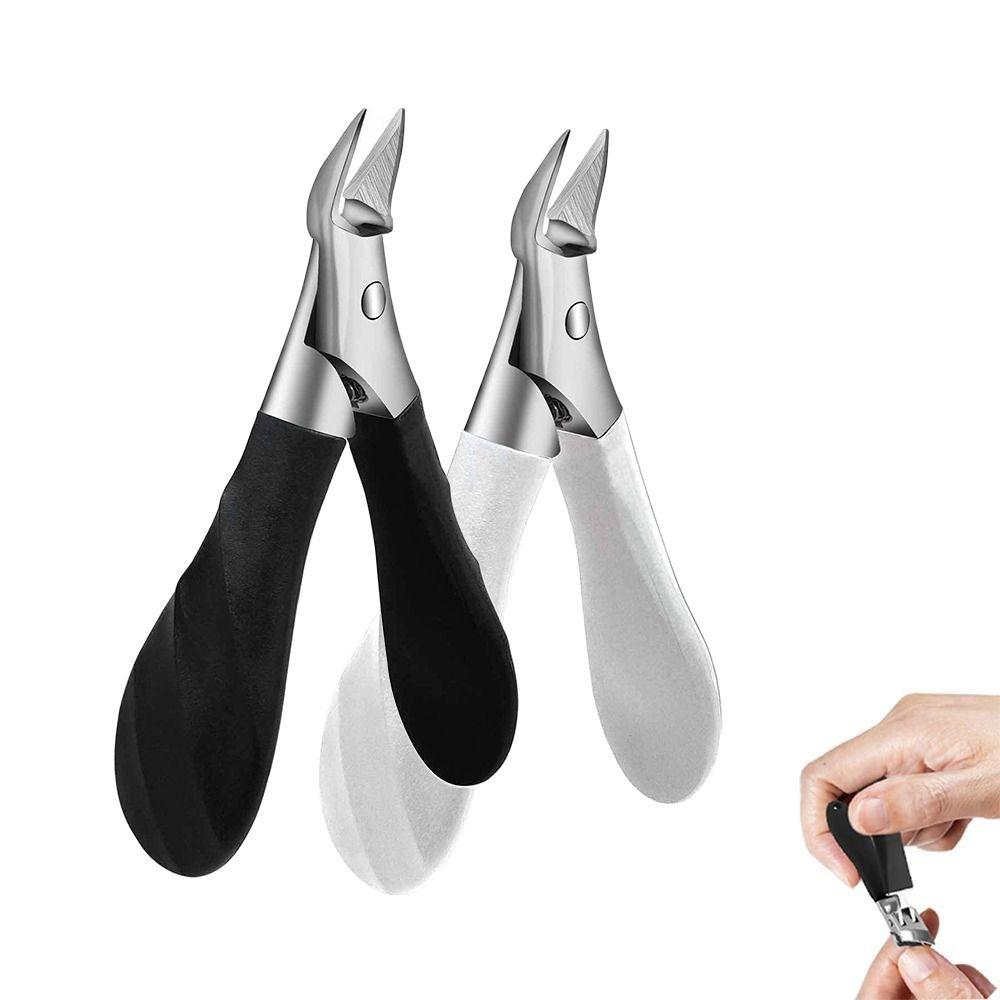 Stainless Steel Oblique Toe Nail Trimmers Eagle Beak Nail Clipper Professional Manicure Tool