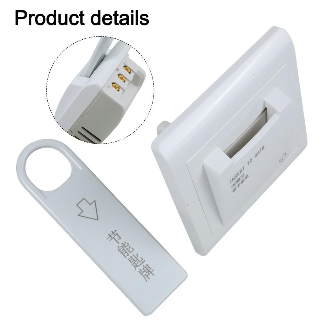 Magnetic Card Insert Switch for Hotels and Homes Reduce Electricity Waste
