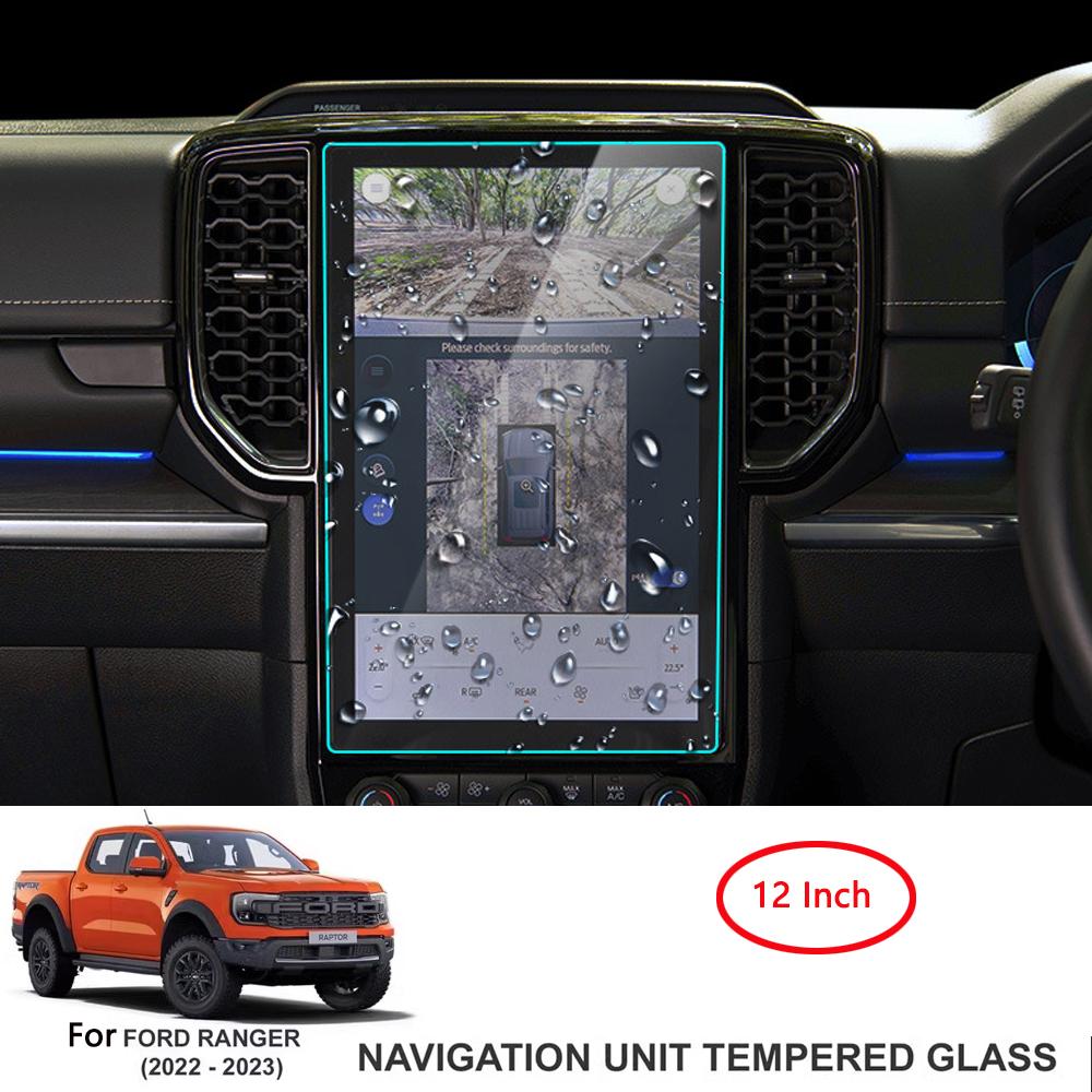 

Для Ford Ranger 2022 2023 Автомобильный GPS-навигатор ЖК-экран из закаленного стекла Защитная пленка против царапин Авто