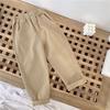 Jungen Jeans Frühling/Herbst Stretch Lockerer Schnitt: Einfarbige lässige lange Hosen mit mittlerer Leibhöhe für ältere Jungen