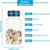 Digital LCD Counting Money Jar Electronic Piggy Bank Counter Coin Box Saving Coins Storage Box for USD EURO GBP Money Box Gifts