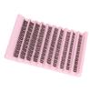Individual Eyelashes DIY Realistic Synthetic Fibre Lightweight Strong Adhesive Cluster Eyelash Extensions 001