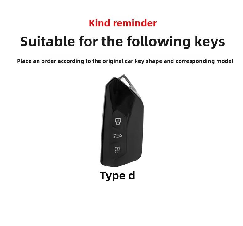 For VOLKSWAGEN VW Car Key Case Cover for VW Volkswagen/Golf 8 MK8 ID.3 ID.4 /Cupra/Skoda/Octavia A8/SEAT/Leon MK4 2020 2021/Form