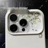 3D geprägter romantischer Sakura Osmanthus Handy- und Tablet-Hüllen-Aufkleber