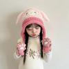 Winter Baby Hat Warm Boys and Girls Bald Hat Cute Super Cute Cartoon Children's Plush Ear Hat