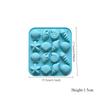 Seashell Beach Chocolate Silicone Molds Ocean Themed Cake Baking Molds for Candy Fondant Cupcake Cookie Dessert DIY Suppies