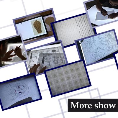 Painting Tracing Board Copy Pad Panel Drawing Tablet Art Artcraft Stencil Light Box for Tracing A5 Light Pad Tracer for Drawing Artists Sketching Animation