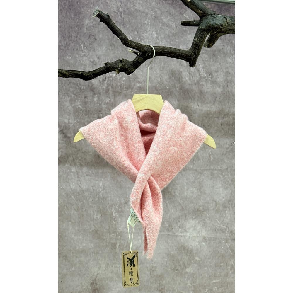 Triangle Scarf Scarf Solid Color Shawl Cape Autumn and Winter Women's High-end Shawl Blanket Warm Small Cape Cape