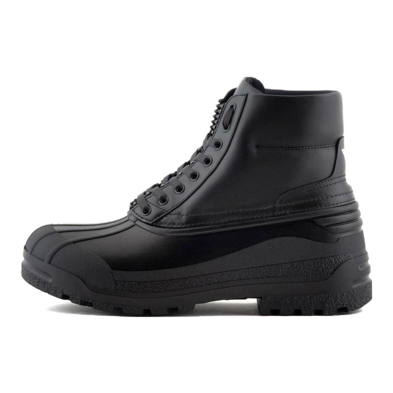 Emporio Armani Leather Casual Comfortable Ankle Boots Men ankle boots Black X4M391XF741100002 42 33070₽