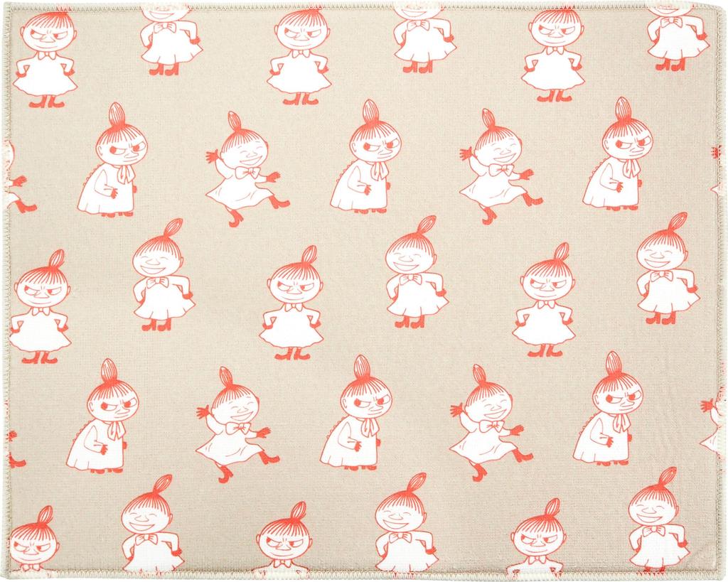 MOOMIN Water Absorbent Draining Mat Set Little Okato 3-Piece (Moomin, My, Snufkin)
