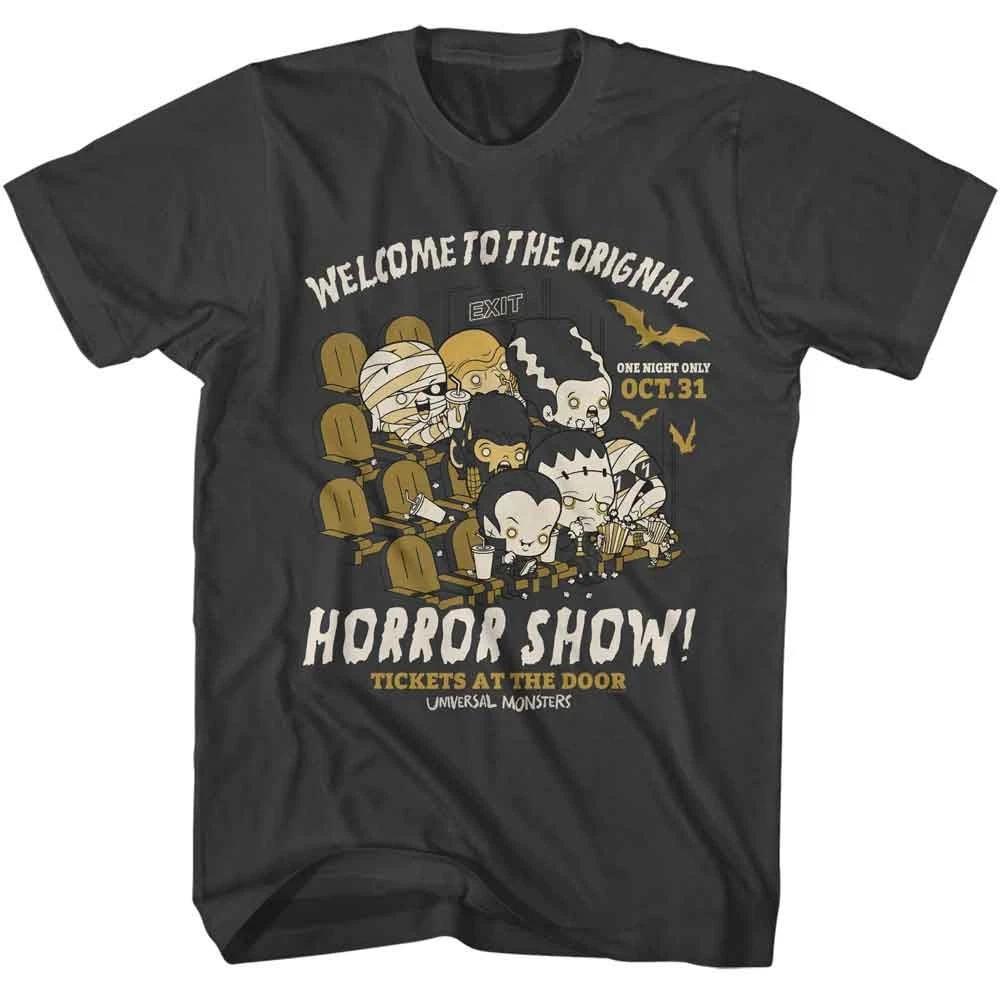 Universal Monsters - Welcome To - American Classics - Smoke  Short Sleeve T 150