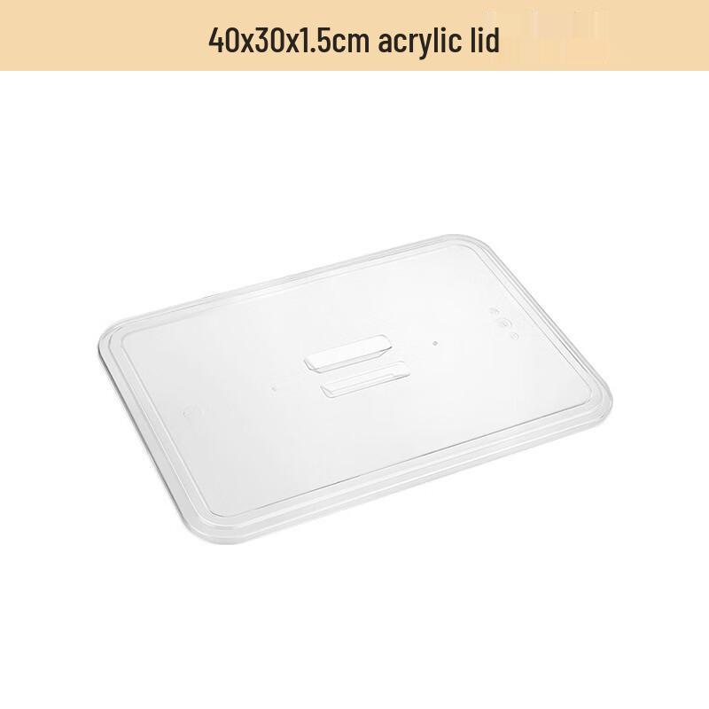 Stainless Steel Buffet Tray with PC Lid