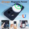 For iPhone 17 Pro Magnetic Case Hard PC + Soft TPU Shockproof Phone Cover Compatible with MagSafe