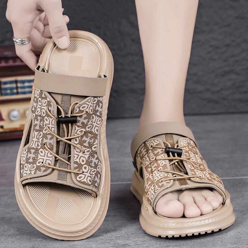 Sandals Men's Summer Wear Soft Sole Wear-resistant Driver Driving Dual-purpose 2025 Outdoor Sports Vietnam Beach Slippers
