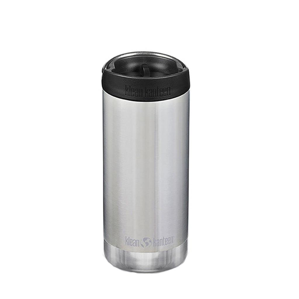 Klean Kanteen TK Wide Stainless Steel Mug with Cafe Cap, 12oz (355ml), 1008340