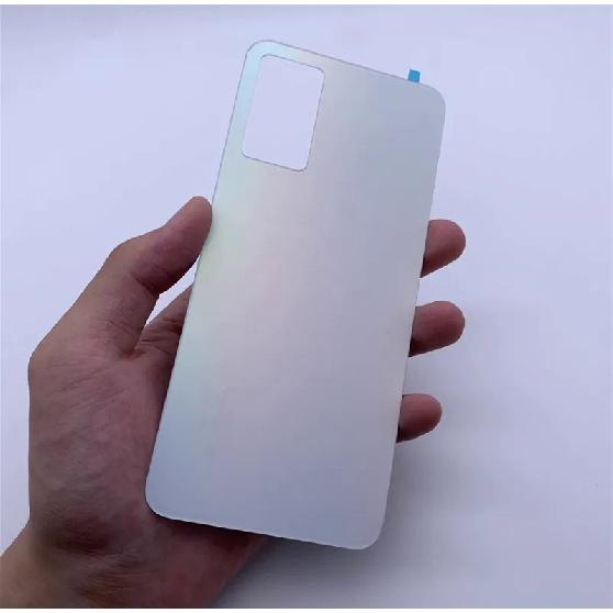 V 21 ház Vivo V21 4G 5G 6,44" akkumulátor fedél javítása Cserélje ki a hátsó ajtó telefon hátsó + logó kamera lencséje
