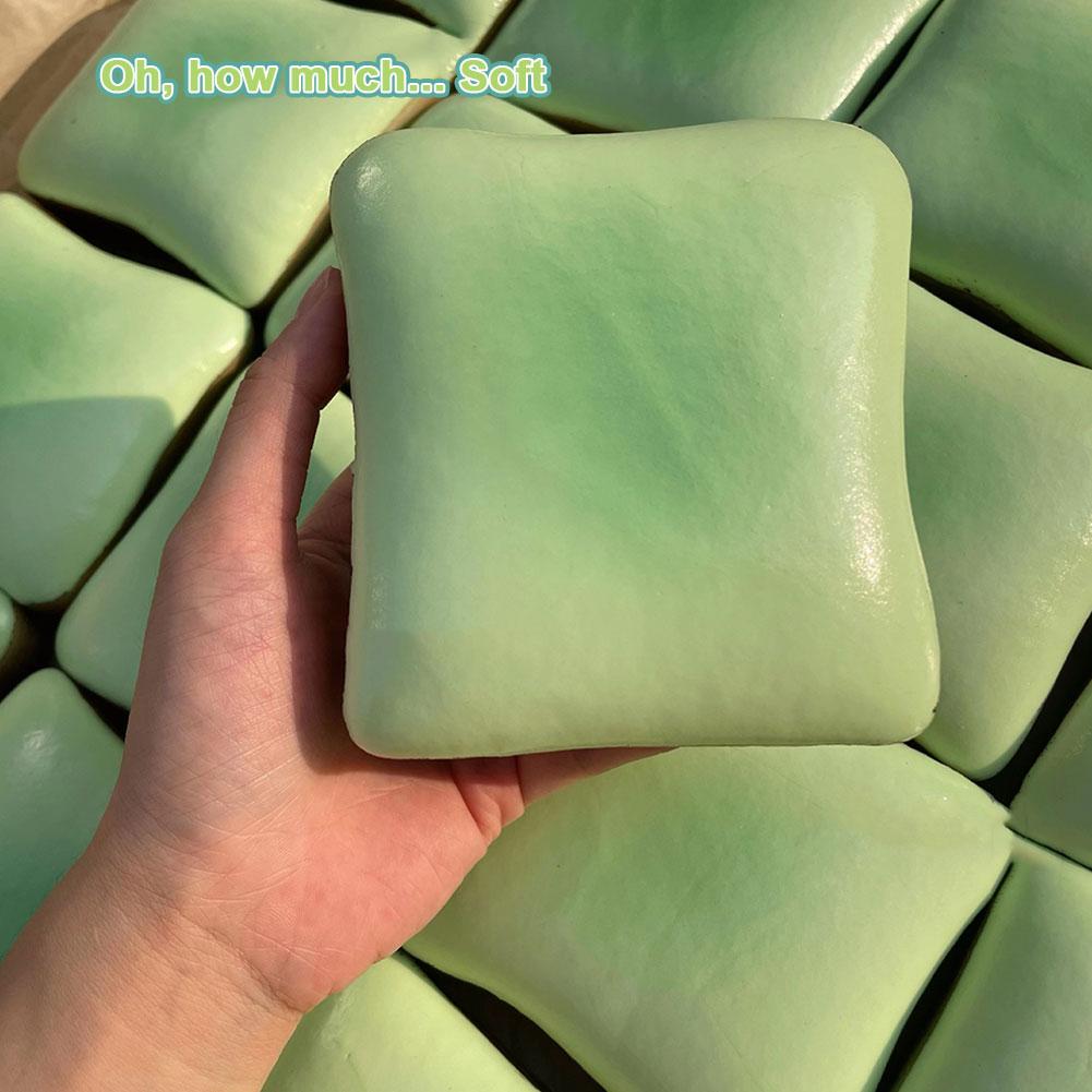 Squishy Artificial Toast Bread Press Plaything Gentle Rising Stress Relief Sensory Fidget For Anxiety   Gifts For Kids Adults
