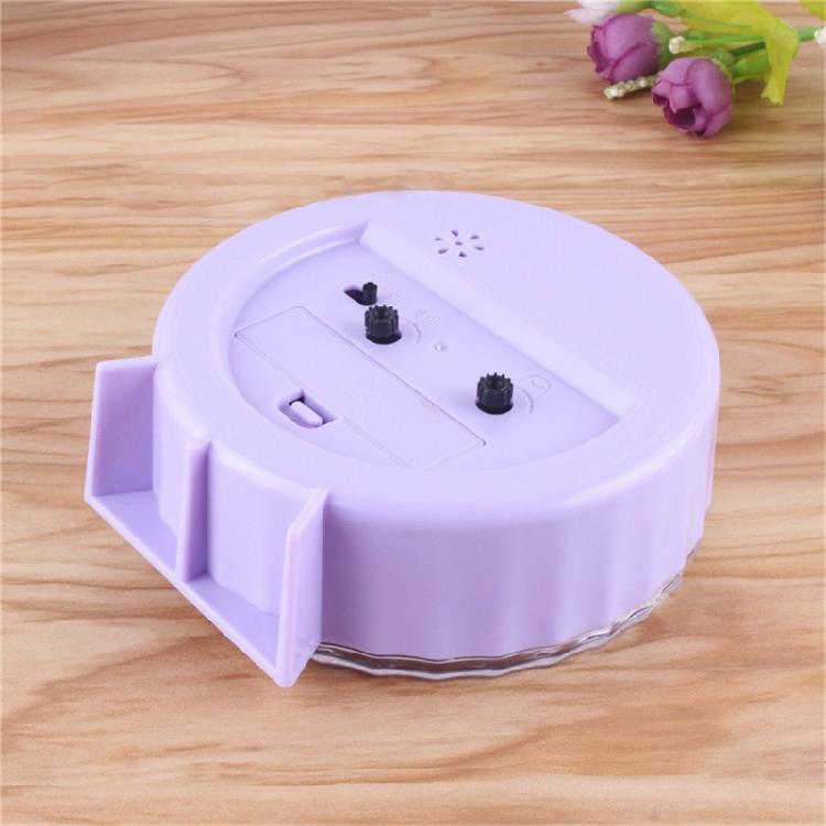 Mute Alarm Clock Battery Operated Student Desk Clock for Bedroom Home Decors