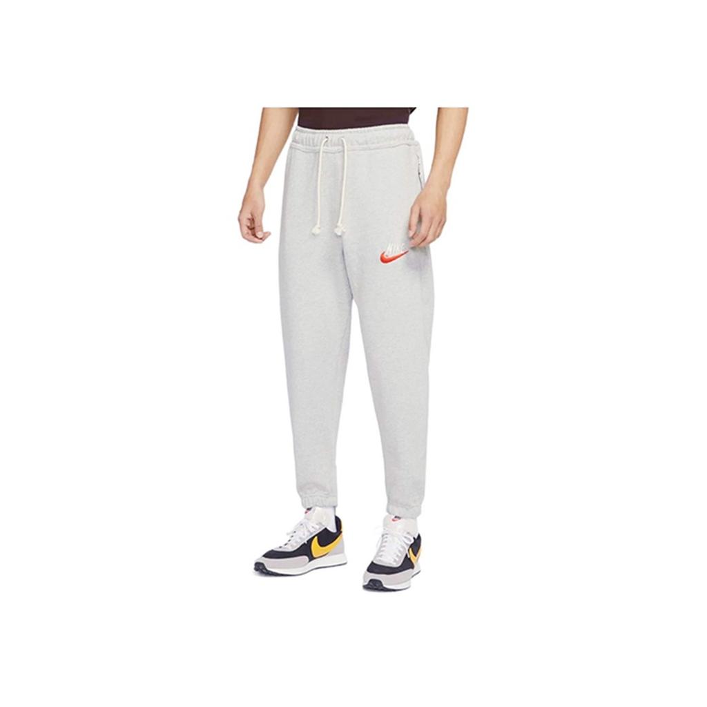 Nike Sport Breathable Training Casual Jogger Pants With Elastic Waist Men Bottoms Grey DM5272-050