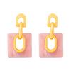 Fashionable geometric earrings