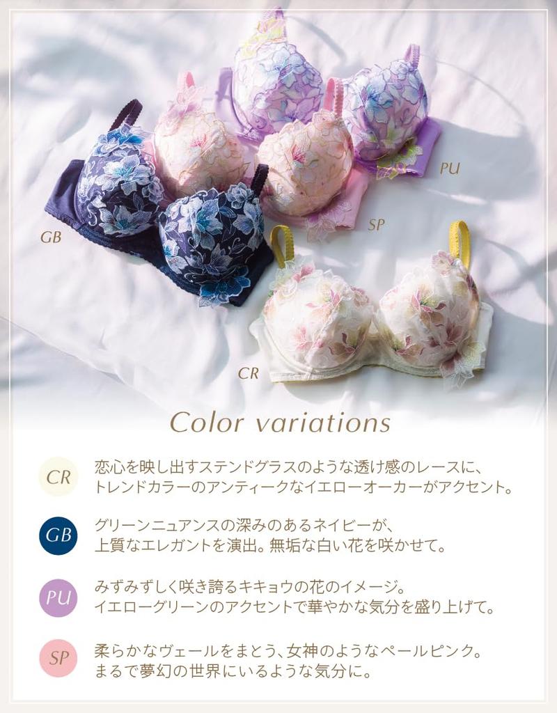 Wing Lesiage Slimming Slimming Bra PB2861 SP E70 Wing/Wacoal Bra, Underarms, Back, [2860 Series]