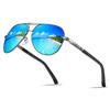 Luxury Pilot Sunglasses Men Women High Quality Metal Frame Anti Glare UV400 Protection Driving Shades
