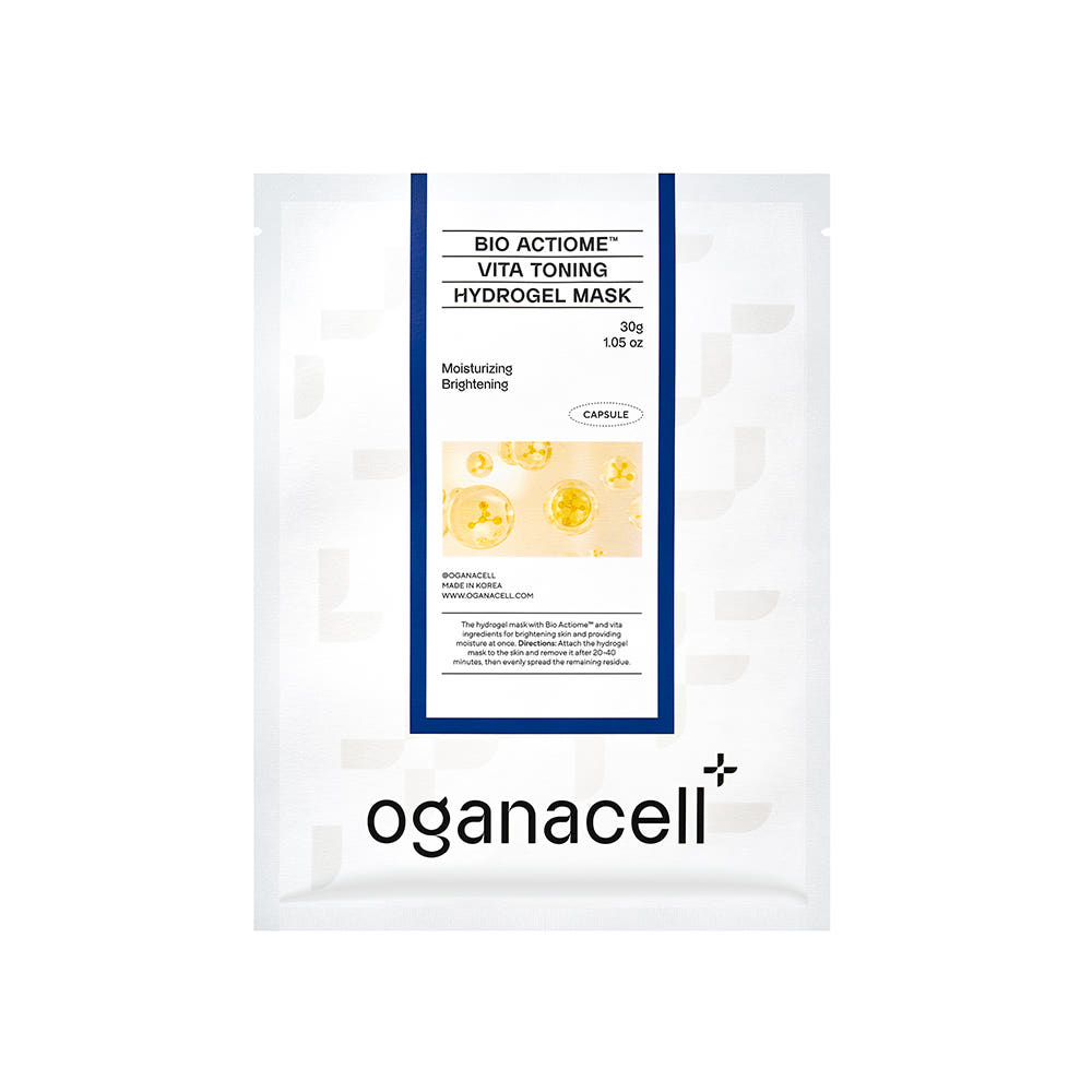 OGANACELL Bio Actiome Vita Toning Hydrogel Mask 5ea