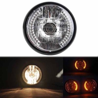 Evrensel 7 İnç Motosiklet Farı Motosiklet İçin Led Dönüş Sinyali Işığı