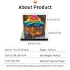 2026 English Weekly Calendar With Lights 3D Paper Sculpture Torn Note Cards,Tree Of Life Creative Gift Model Ornament Memo Book