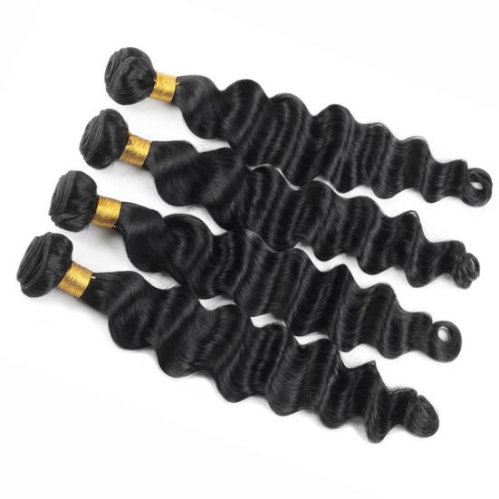 Kroppshår Løst Dyp 8 tommer - 28 tommer Kvinner Langt Krøllete Bølgehår for Daglig Liv