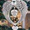Beautiful Angel Wing Pendant Heartfelt Christmas Decoration For Loved Ones