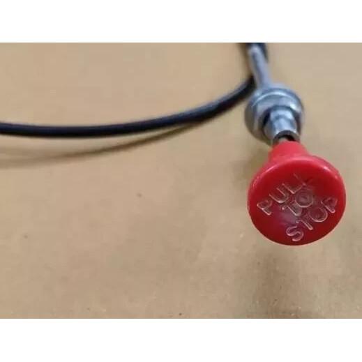 Ziehen zum Stoppen Choke-Kabel Buchse mit Kugelende Passend für Mahindra Traktor