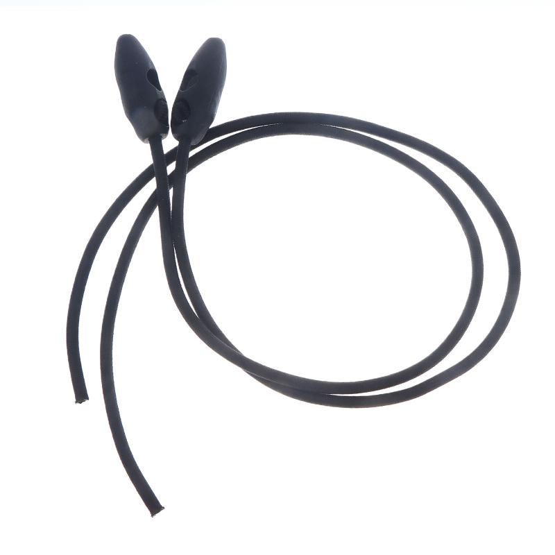 2/4/10Pcs 50Cm Latex Elastic Tie Rope Easy To Use Bungee Cords Black Tie Rope For Bicycle Motorcycle Luggage Car Tarpaulin Rope