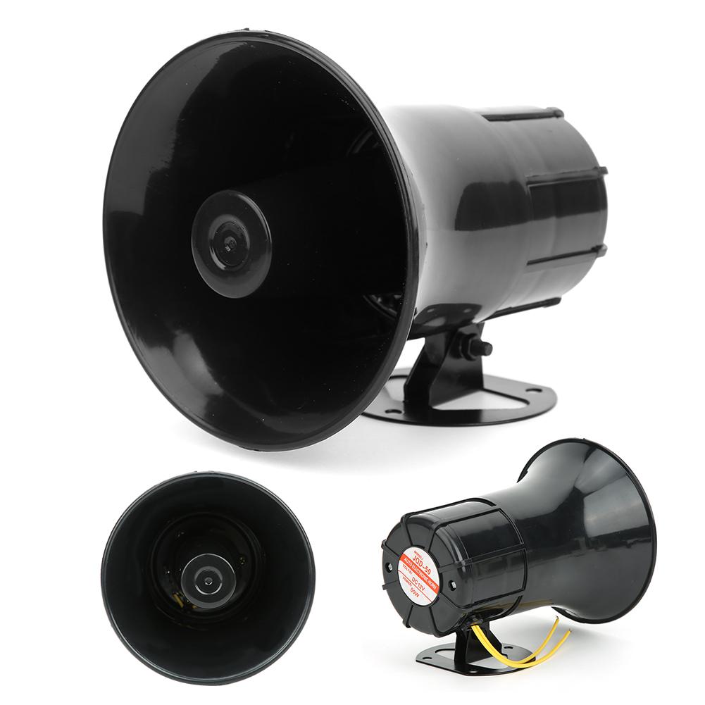 Universal Car Alarm Horn Warning Siren 3?Tone Sound Auto Megaphone Loud Speaker 115dB 50W