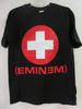 EMINEM OFFIZIELLES MERCHANDISE WEISSES KREUZ 2010 BAND KONZERT MUSIK MITTEL Unisex T-Shirt