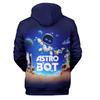 Moda dla fanów Astro Bot Anime Bluza z nadrukiem Outdoor Sport Cosplay Bluzy z kapturem Cosplay Costume