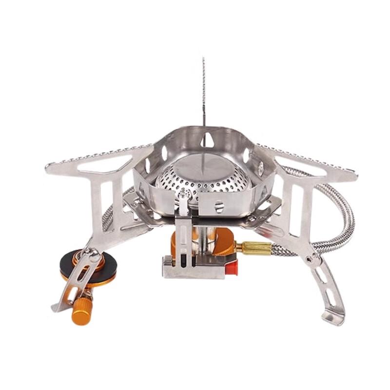 Portable Camping Gas Stove Set with Windshield