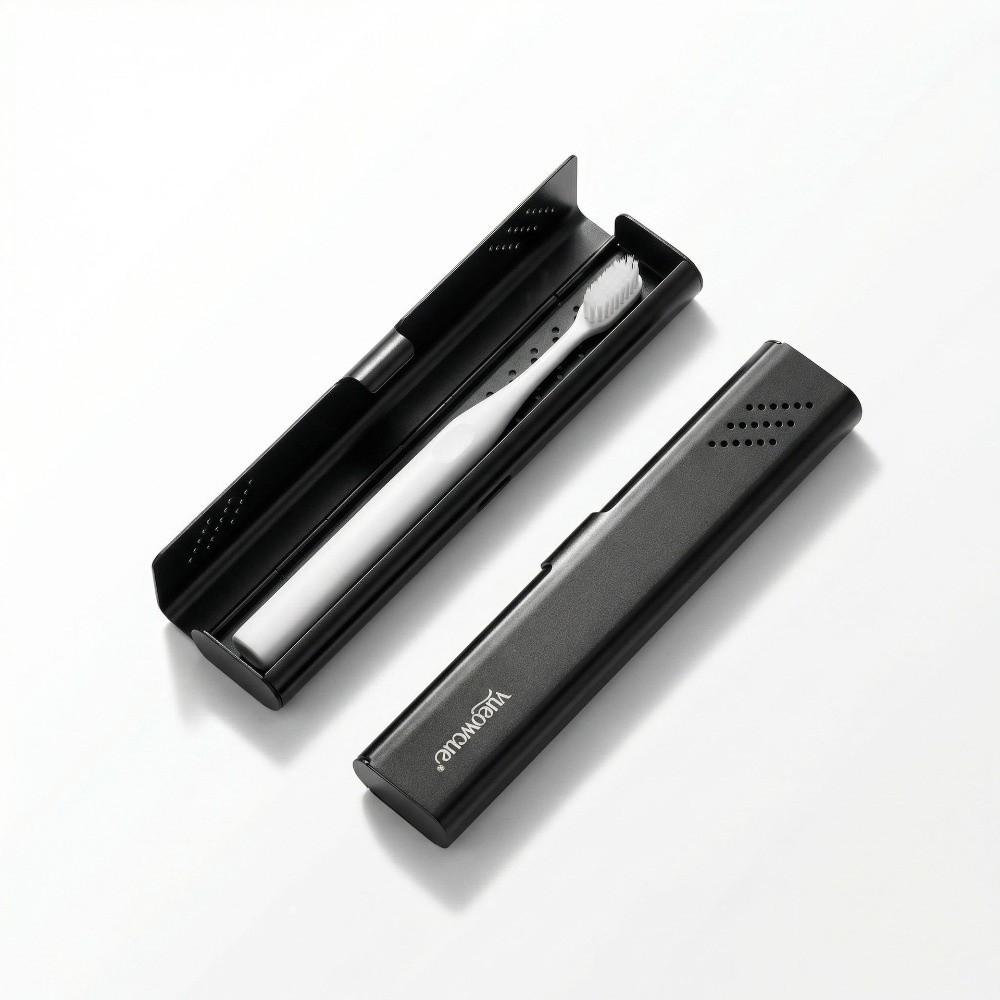 Durable Construction Aluminum Toothbrush Case Portable Toothbrush Case  Personal Hygiene