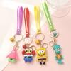 Car Keychain Pendant Spongebob Squarepants 3D