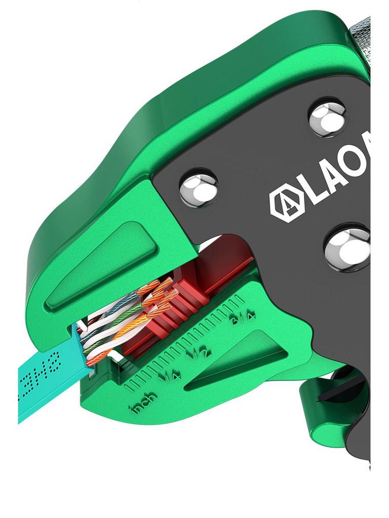 Multifunctional Duckbill Wire Stripper Automatic Pliers - 4 Square Electrician Cutter Eagle-nose