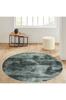 Rovigo Home Washable Round Printed Carpet RHM7091