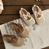 Anti-slip Girls' Sandals with Hollow and Breathable Soles, Outdoor Soft-Topped Baby Shoes