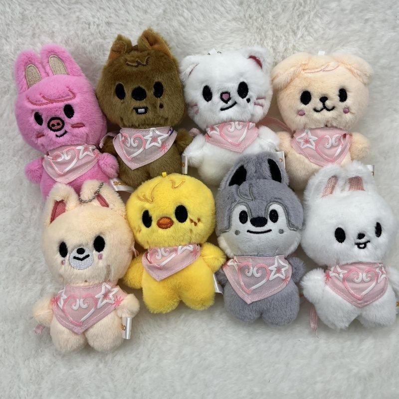 Stray Kids Plush Doll Key Skzoo Plush Cartoon Animal Doll Kawaii Companion Toy Children'S Gift