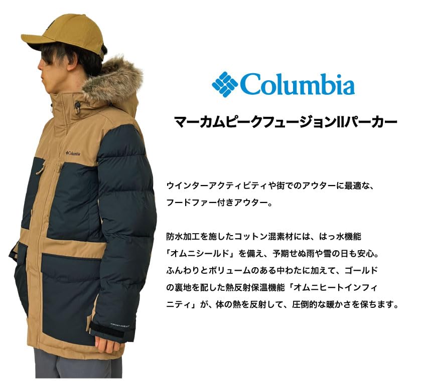 Markham Peak Fusion II Parka WE7843 S Black [Columbia] Men's