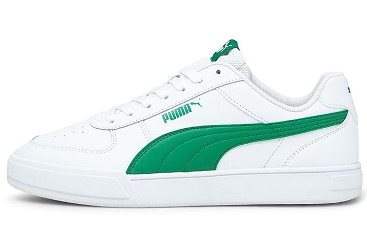 PUMA Caven Whtie Green 380810-10 37.5